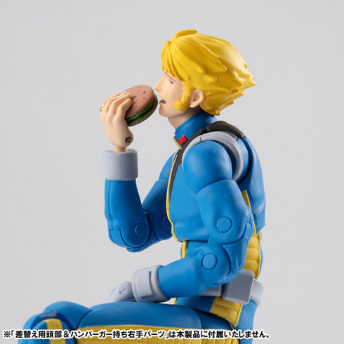 『機動戦士ガンダム』G.M.G. COLLECTION 11 地球連邦軍 スレッガー・ロウ ノーマルスーツVer. 可動フィギュア